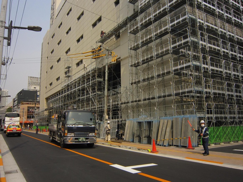 桦川日本三年建筑工